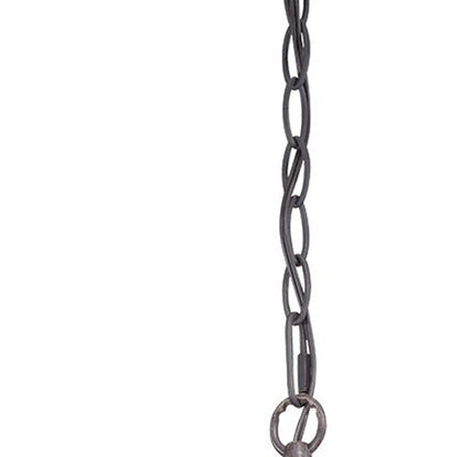 Matte Black Birdhouse Shape Outdoor Hanging Light HomeRoots