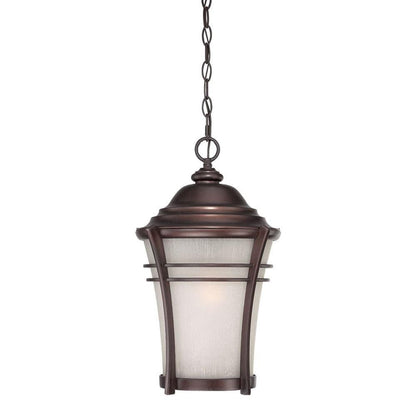 Frosted Glass Bronze Lantern Hanging Light - FurniFindUSA