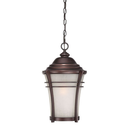 Frosted Glass Bronze Lantern Hanging Light HomeRoots