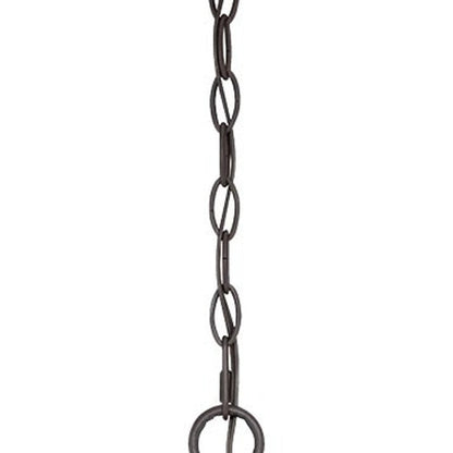 Frosted Glass Bronze Lantern Hanging Light HomeRoots