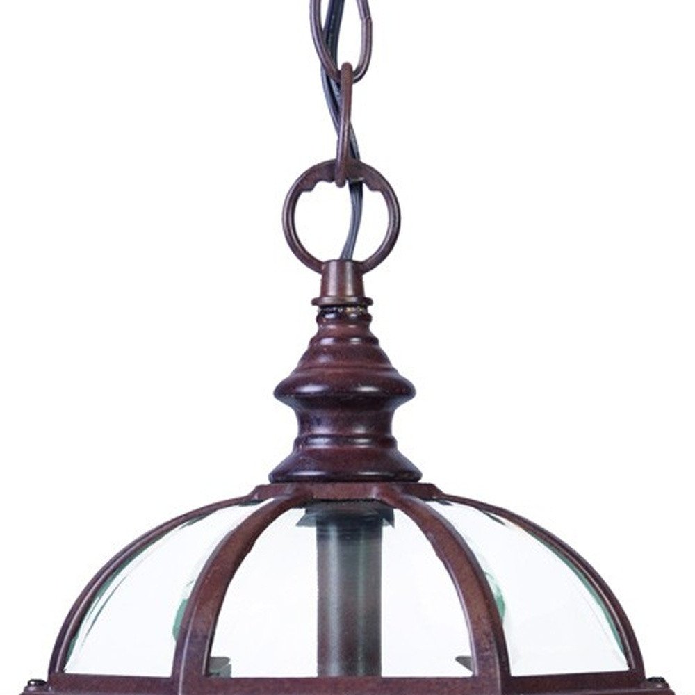 Dark Brown Cage Hanging Light — view 4