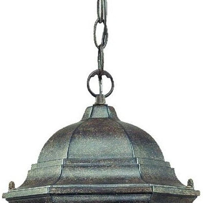 Two Light Antique Black Carousel Lantern Hanging Light HomeRoots