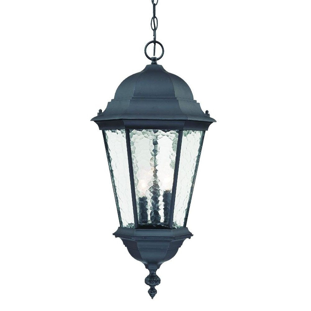 Telfair 3-Light Matte Black Hanging Light HomeRoots
