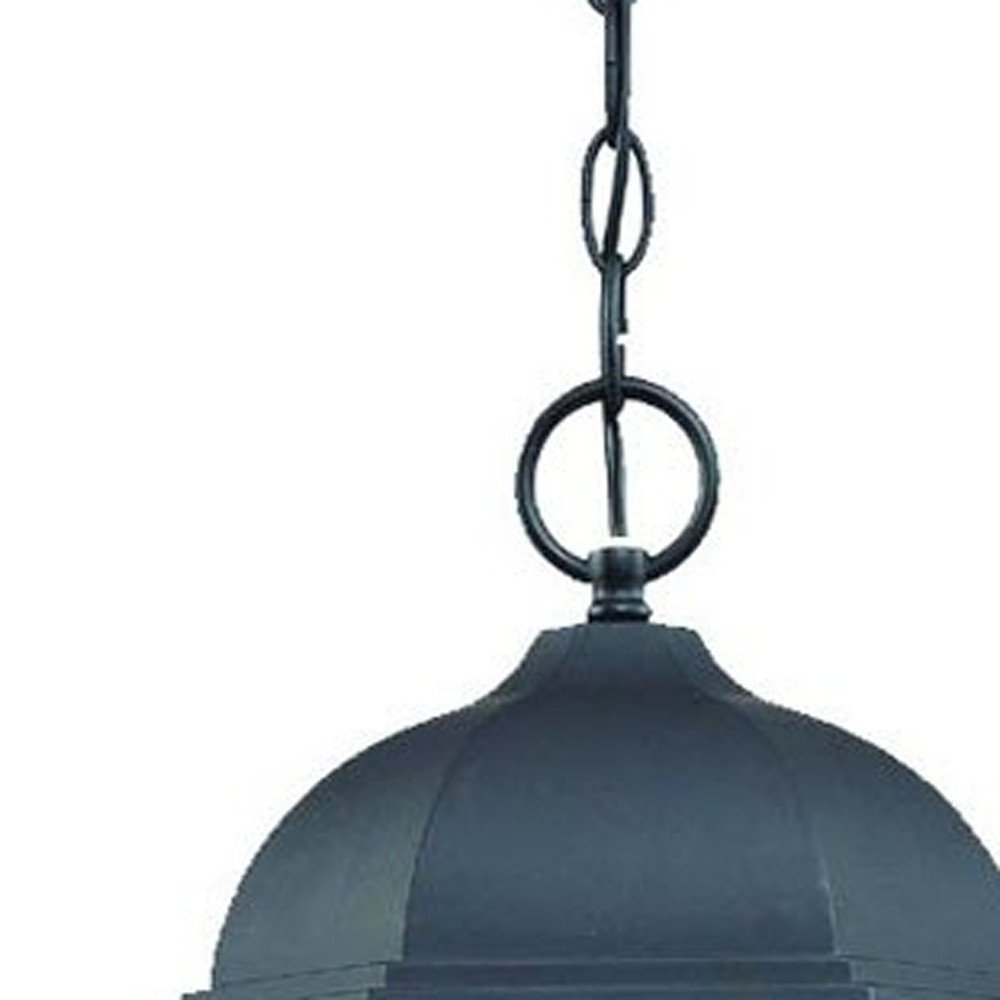 Telfair 3-Light Matte Black Hanging Light — view 5