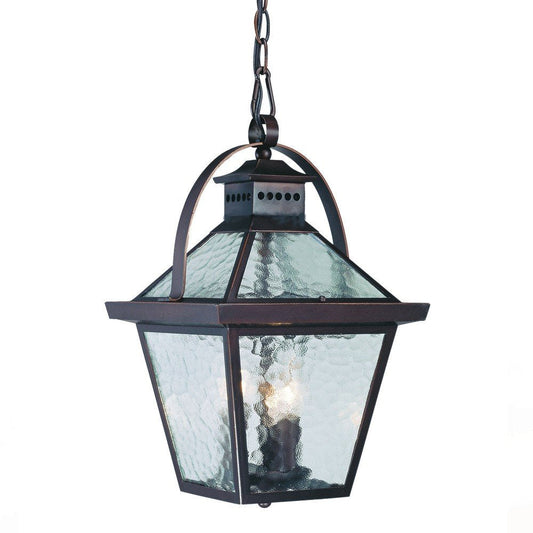 Bay Street 3-Light Architectural Bronze Hanging Light HomeRoots