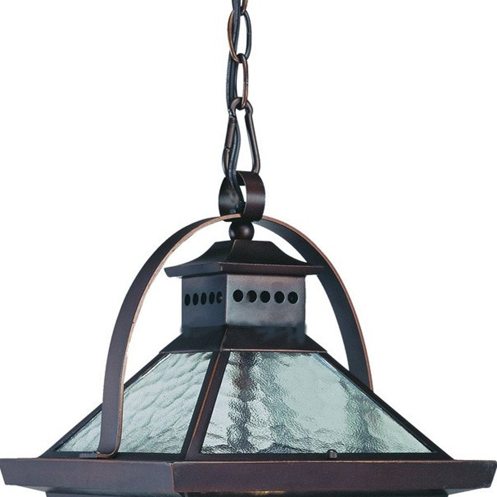 Bay Street 3-Light Architectural Bronze Hanging Light HomeRoots