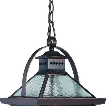 Bay Street 3-Light Architectural Bronze Hanging Light HomeRoots