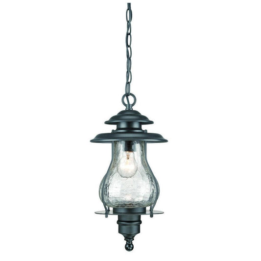 Matte Black Oil Lantern Hanging Light - FurniFindUSA