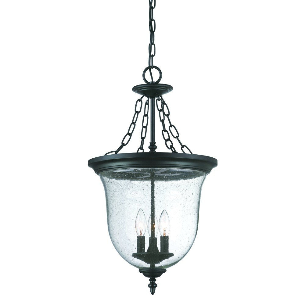 Belle 3-Light Matte black Hanging light — view 1