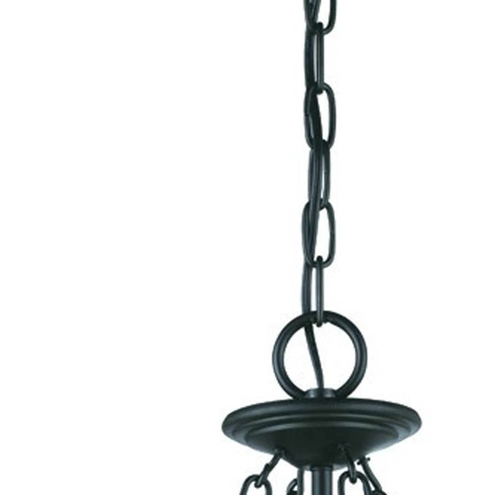 Belle 3-Light Matte black Hanging light