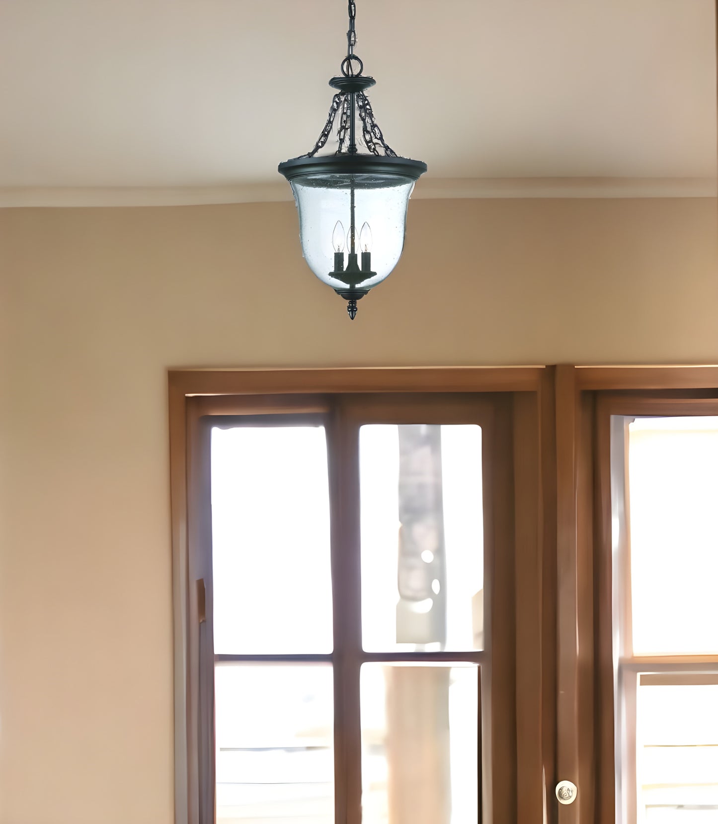 Belle 3-Light Matte black Hanging light