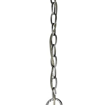 Isabella 4-Light Polished Nickel Drum Pendant With Crystal Accents HomeRoots