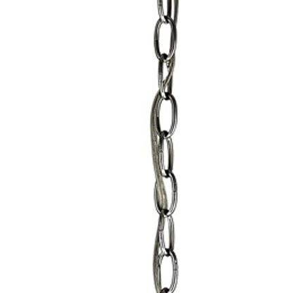 Isabella 4-Light Polished Nickel Drum Pendant With Crystal Accents