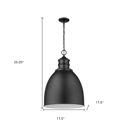 Black Metal Dimmable Ceiling Light With Black Shades HomeRoots