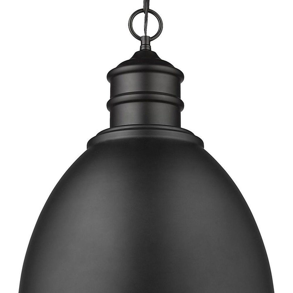 Black Metal Dimmable Ceiling Light With Black Shades HomeRoots