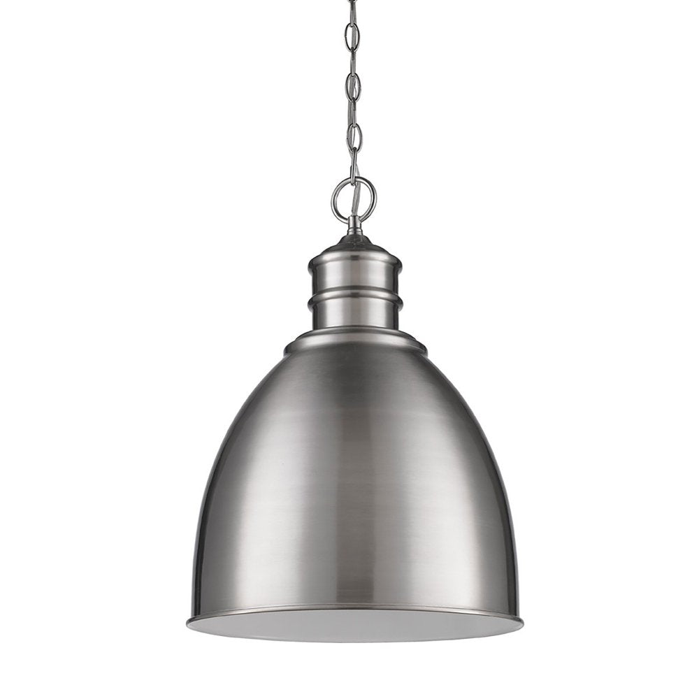 Silver Metal Dimmable Ceiling Light With Gray Shades HomeRoots