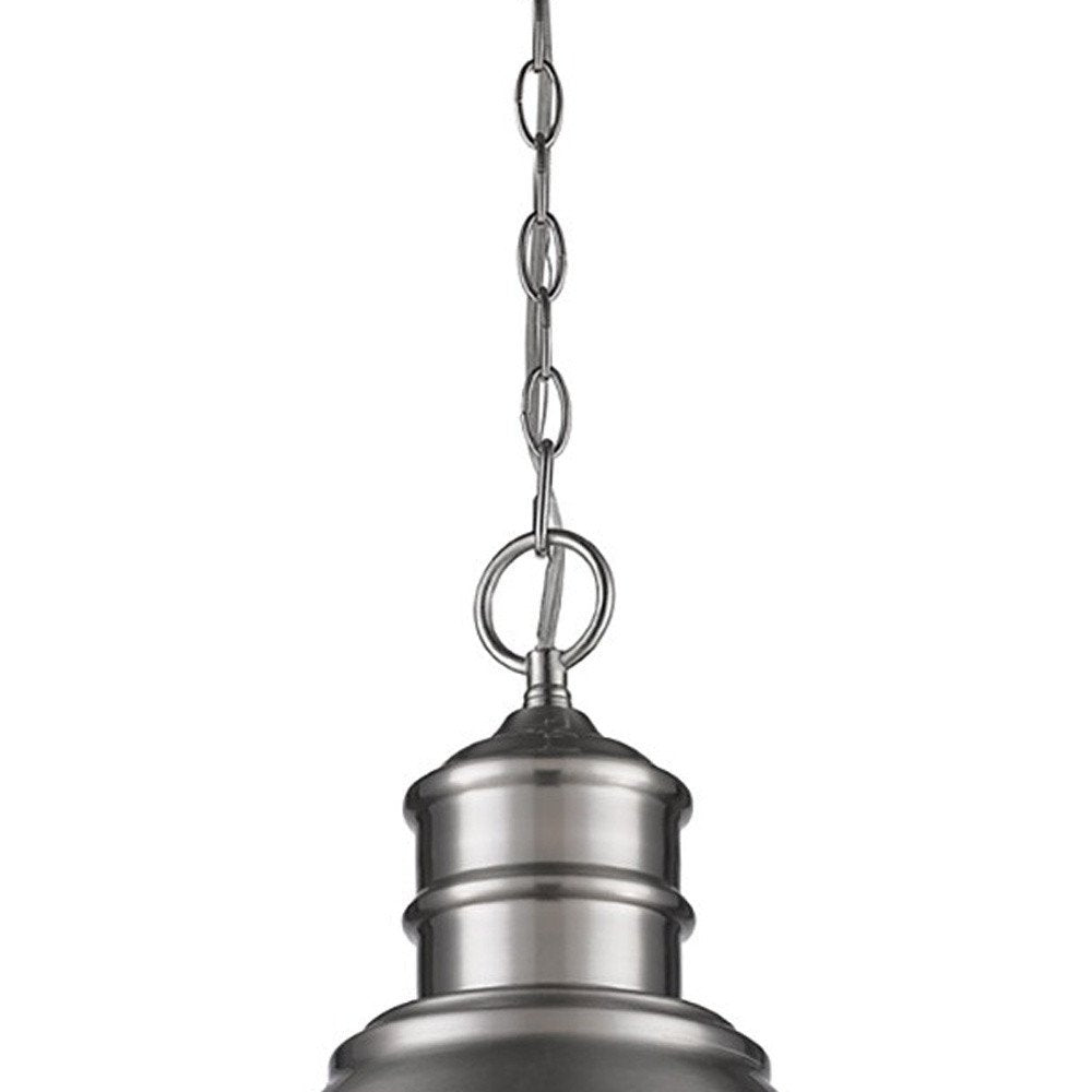 Silver Metal Dimmable Ceiling Light With Gray Shades HomeRoots