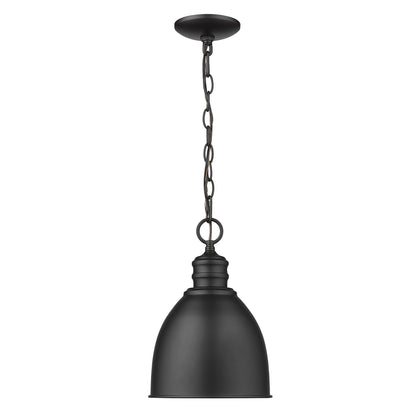 Minimalist Black Metal Pendant Hanging Light