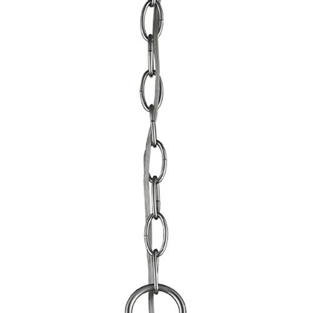 Minimalist Silver Metal Pendant Hanging Light HomeRoots