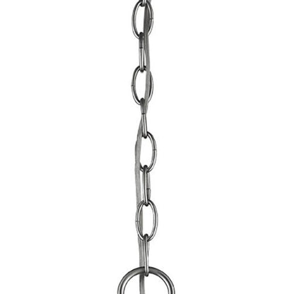 Minimalist Silver Metal Pendant Hanging Light HomeRoots