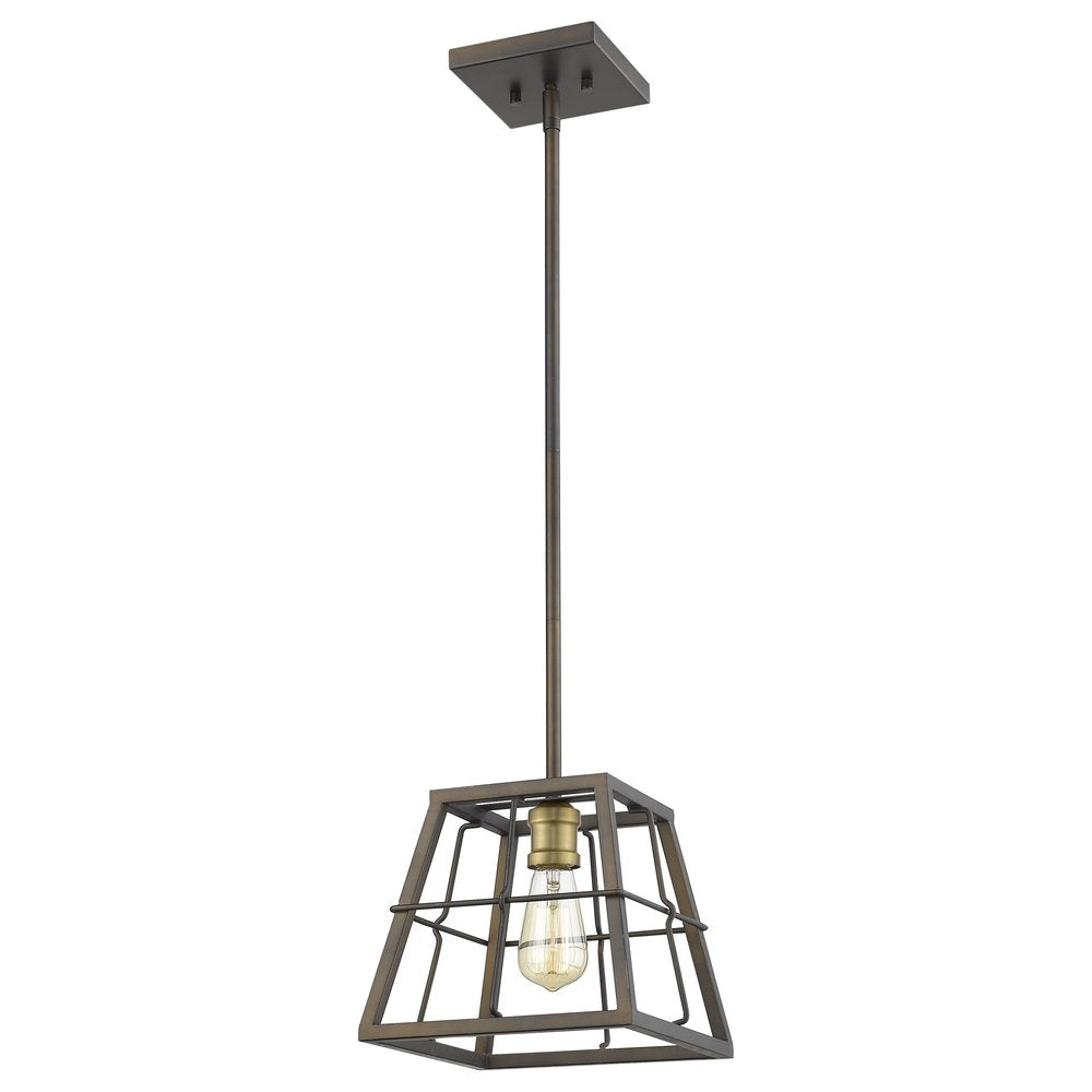Bronze Metal Dimmable Ceiling Light HomeRoots