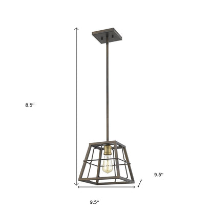 Bronze Metal Dimmable Ceiling Light HomeRoots