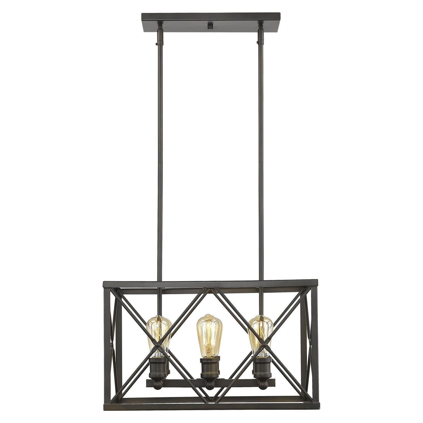 Brooklyn 6-Light Oil-Rubbed Bronze Pendant