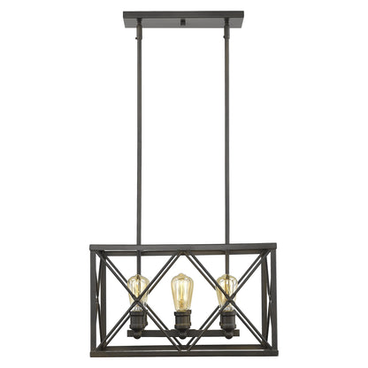 Brooklyn 6-Light Oil-Rubbed Bronze Pendant