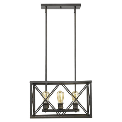 Brooklyn 6-Light Oil-Rubbed Bronze Pendant HomeRoots