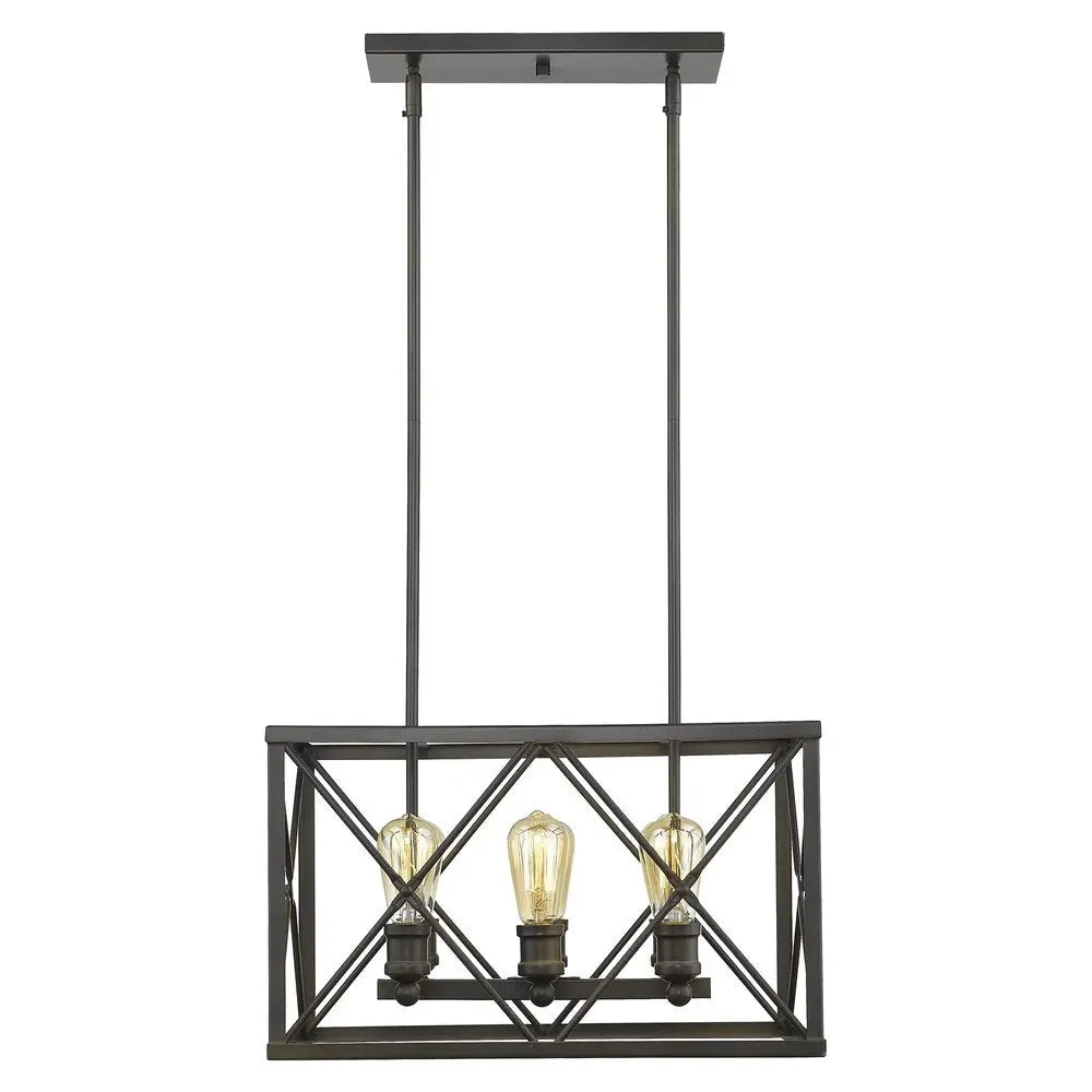 Brooklyn 6-Light Oil-Rubbed Bronze Pendant HomeRoots