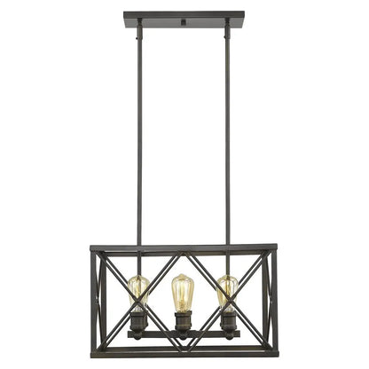 Brooklyn 6-Light Oil-Rubbed Bronze Pendant HomeRoots