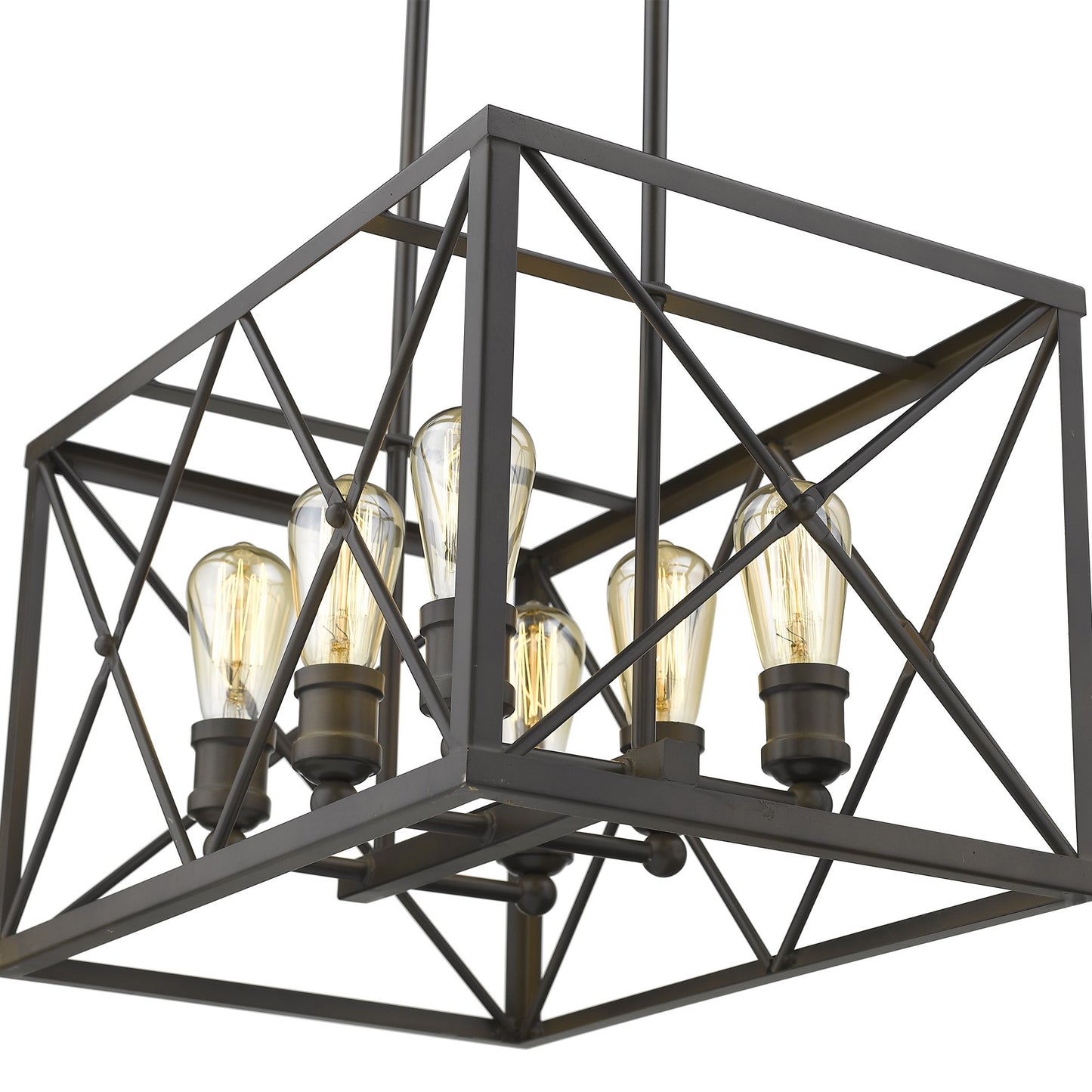 Brooklyn 6-Light Oil-Rubbed Bronze Pendant