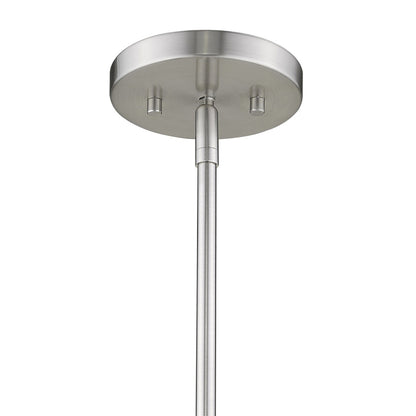 Calix 8-Light Satin Nickel Pendant