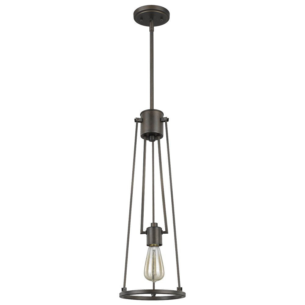 Bronze Iron Dimmable Ceiling Light — view 1