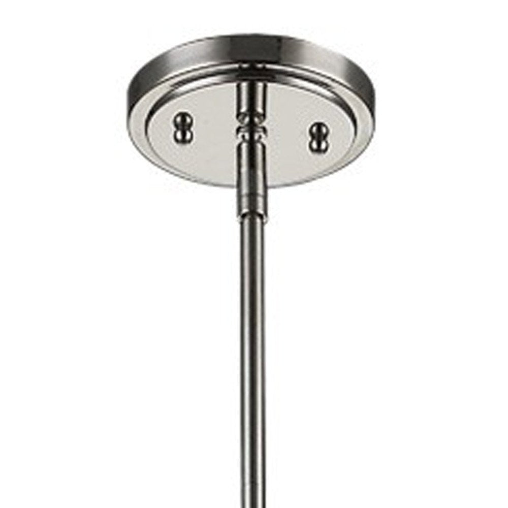 Silver Iron Dimmable Ceiling Light HomeRoots