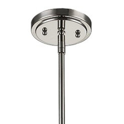 Silver Iron Dimmable Ceiling Light HomeRoots
