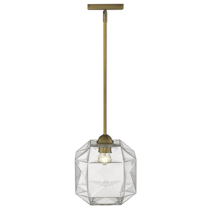 Loft 1-Light Brass Pendant