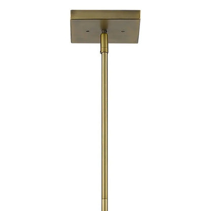 Loft 3-Light Brass Pendant HomeRoots