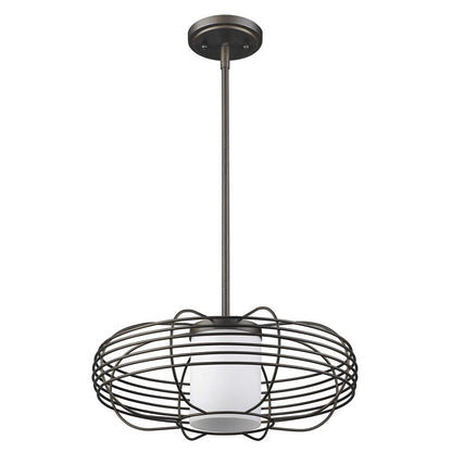 Bronze Crystal Dimmable Ceiling Light With Copper Shades HomeRoots