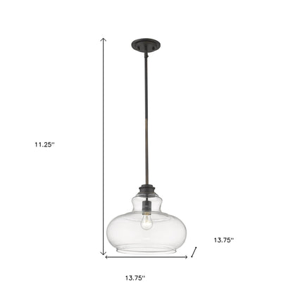 Torrel 1-Light Oil-Rubbed Bronze Pendant