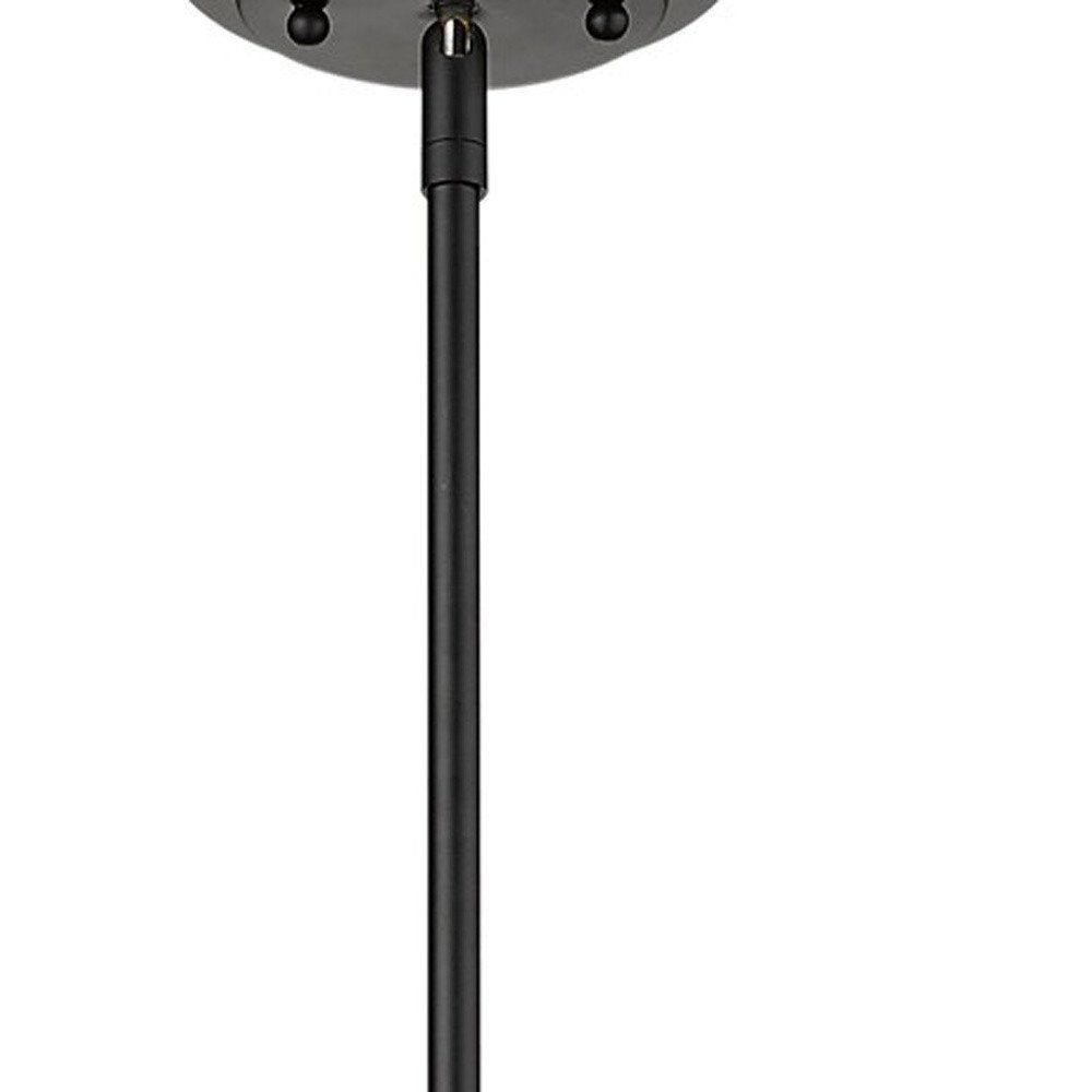 Stanton 1-Light Matte Black Pendant HomeRoots