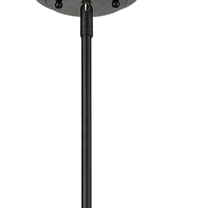 Stanton 1-Light Matte Black Pendant HomeRoots