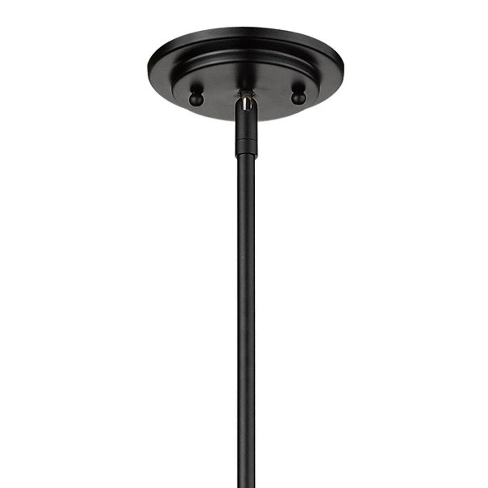 Stanton 1-Light Matte Black Pendant HomeRoots