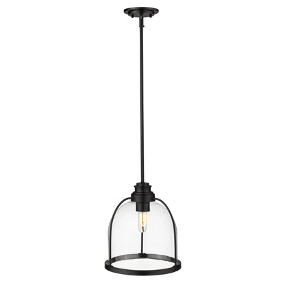 Stanton 1-Light Matte Black Pendant