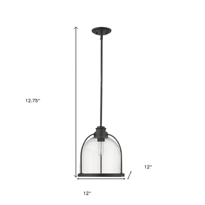 Stanton 1-Light Oil-Rubbed Bronze Pendant HomeRoots
