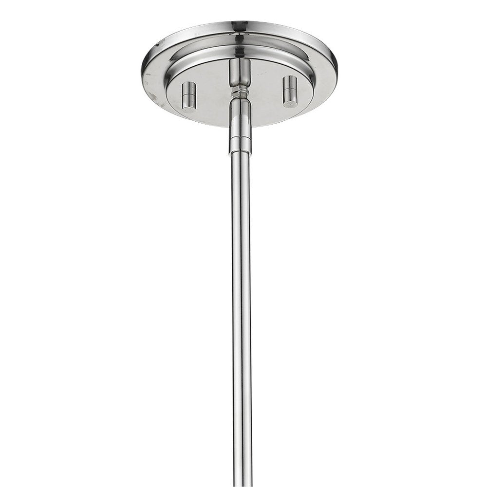 Stanton 1-Light Polished Nickel Pendant HomeRoots