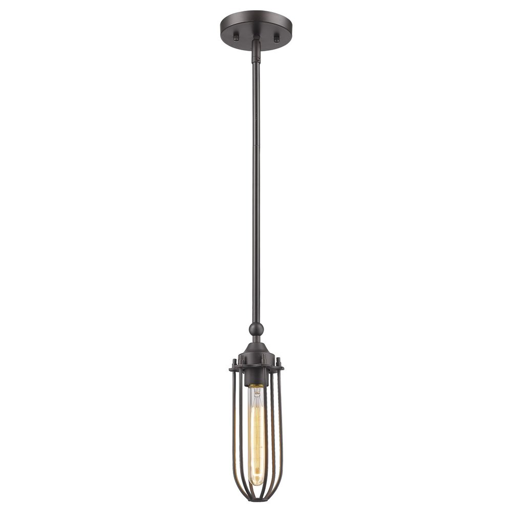 Modern Bronze Mini Pendant Hanging Light HomeRoots