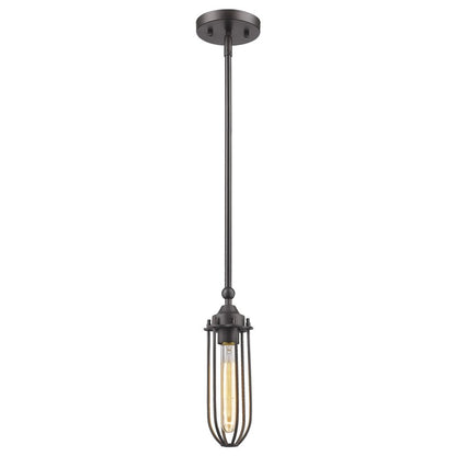 Modern Bronze Mini Pendant Hanging Light HomeRoots