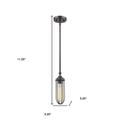Modern Bronze Mini Pendant Hanging Light HomeRoots