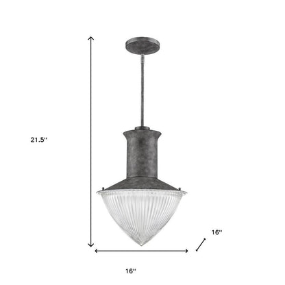 Silver Iron Dimmable Ceiling Light With White Shades HomeRoots